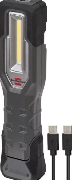 Brennenstuhl 1175680 Handlamp met LED’s - IP54 - 1000+200Lm