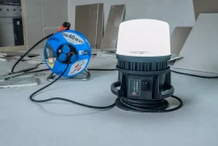 Brennenstuhl 1173700003 Multi Batterij LED 360° Hybride Bouwlamp - IP54 - 100W - 12000Lm