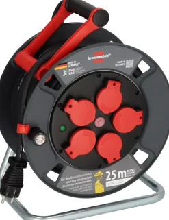 Brennenstuhl Professional KU 2200 kabelhaspel 5-voudig 300 H07RN-F 3G2,5 - IP44 - 25m