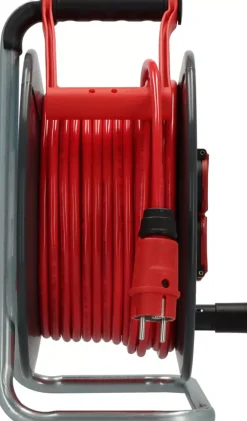 Brennenstuhl Professional SC 5110 SteelCore Kabelhaspel H07BQ-F 3G1,5 - IP44 - 50m - Rood