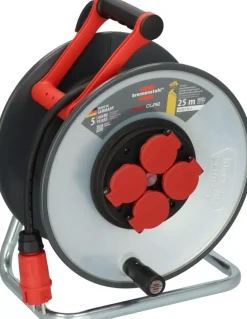 Brennenstuhl Professional SC 2200 SteelCore Kabelhaspel H07RN-F 3G2,5 - IP44 - 25m - Zwart
