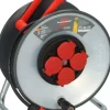 Brennenstuhl Professional SC 2100 SteelCore Kabelhaspel H07RN-F 3G1,5 - IP44 - 25m - Zwart