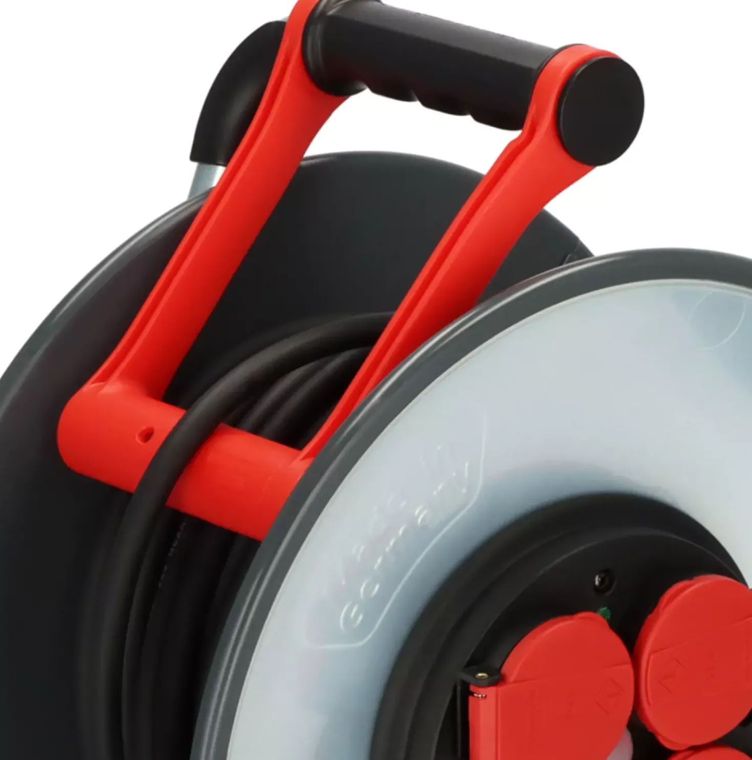 Brennenstuhl Professional SC 2100 SteelCore Kabelhaspel H07RN-F 3G1,5 - IP44 - 25m - Zwart