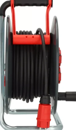 Brennenstuhl Professional SC 2100 SteelCore Kabelhaspel H07RN-F 3G1,5 - IP44 - 25m - Zwart