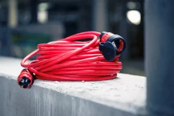 Brennenstuhl Professional VQ 2100 Verlengsnoer H07BQ-F 3G1,5 - IP44 - 25m - Rood