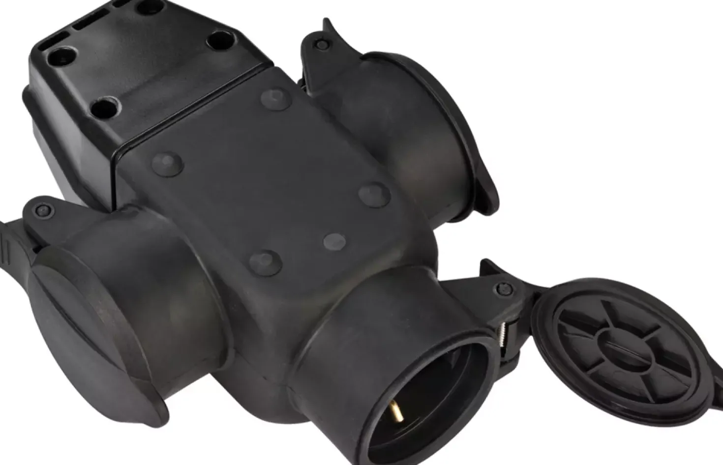 Brennenstuhl 1082120 Rubber koppeling 3-voudig - IP44