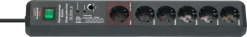 Brennenstuhl 1159490966 6 Voudige stekkerdoos met 1 Master en 5 Slave-stopcontacten - 16A - 3m