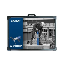 Carat A-2100P Diamantboormachine incl. 4 diamantboren in koffer