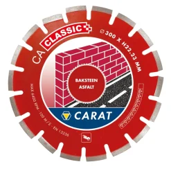 Carat CAC3502000 Diamantzaagblad voor natzagen - 350 x 20mm - Asfalt