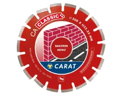 Carat CAC3002000 Diamantzaagblad voor natzagen - 300 x 20mm - Beton