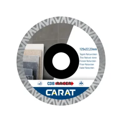 Carat CDBM125A25 3-pack diamantzaagbladen voor tegels - 125 x 22,23mm - CDBM Racer
