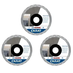 Carat CDBM125A25 3-pack diamantzaagbladen voor tegels - 125 x 22,23mm - CDBM Racer