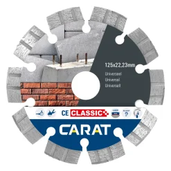Carat CEC1509000 Diamantzaagblad voor droogzagen - 150 x 22,23mm - Universeel