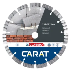 Carat CEC2303000 Diamantzaagblad voor droogzagen - 230 x 22,23mm - Universeel