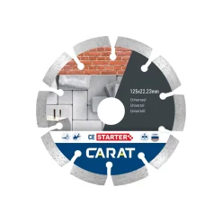 Carat CES1253A25 3-pack diamantzaagbladen uni - 125 x 22,23mm - CE Starter