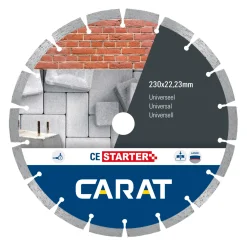 Carat CES2303000 Diamantzaagblad voor droogzagen - 230 x 22,23mm - Universeel