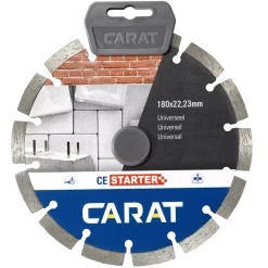 Carat CES1803000 Diamantzaagblad voor droogzagen - 180 x 22,23mm - Universeel