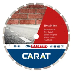 Carat CNAM600400 Diamantschijf - 600 x 25,4 x 10mm - Steen / Asfalt