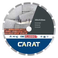 Carat CNEC300500 Diamantzaagblad voor natzagen - 300 x 30mm - Beton