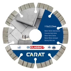 Carat CSC1153000 Diamantzaagblad voor droogzagen - 115 x 22,23mm - Beton