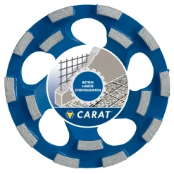 Carat CUBD1253C0 Dustec Komschijf - 125 x 22,23 x 4mm