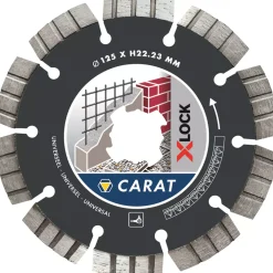 CARAT CUXLOCK125 Diamantzaag X-LOCK Universeel Ø125x22,23MM