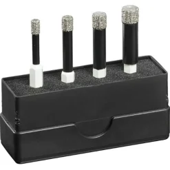 Carat ETDCSET010 4 Delige diamantboorset voor droogboren - 6/8/10/12mm