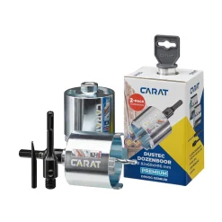 Carat HTS082PA25 2-pack dozenboor premium voor droogboren - 82 x 60mm M16 - incl. accessoires