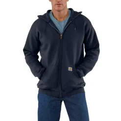 Carhartt M Marquette FZip Sweatshirt - blauw - XS