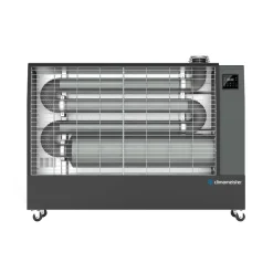 Climameister SH 29 K - Mobiele infrarood diesel verwarmer