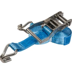 Delta DELTASLING Sjorband met ratel - 35mm x 7 meter - 1000 daN - Blauw