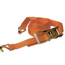 Delta DELTASLING Sjorband met ratel - 25mm x 5 meter - 500 daN - Oranje