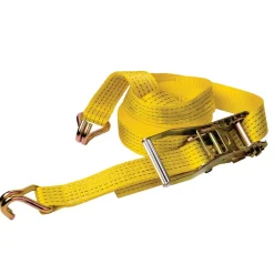 Delta DELTASLING Spanband met ratelgesp en J-haken - 3m x 25mm