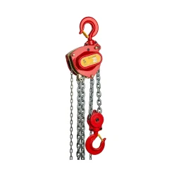 Delta VS.0.04105006 RED High-Speed Premium Handkettingtakel - 5 ton - 2 parten - 6m hijshoogte