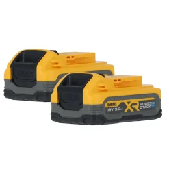 DeWALT DCBP318S2-XJ 18V Li-ion POWERSTACK accu - 3.5Ah - 2st