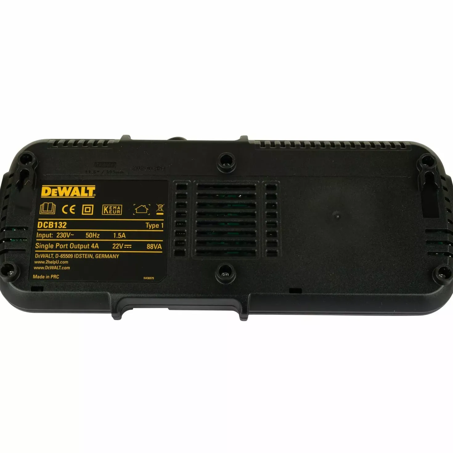 DeWALT DCB132-QW 12V / 18V / 54V Li-ion XR FlexVolt accu Duolader