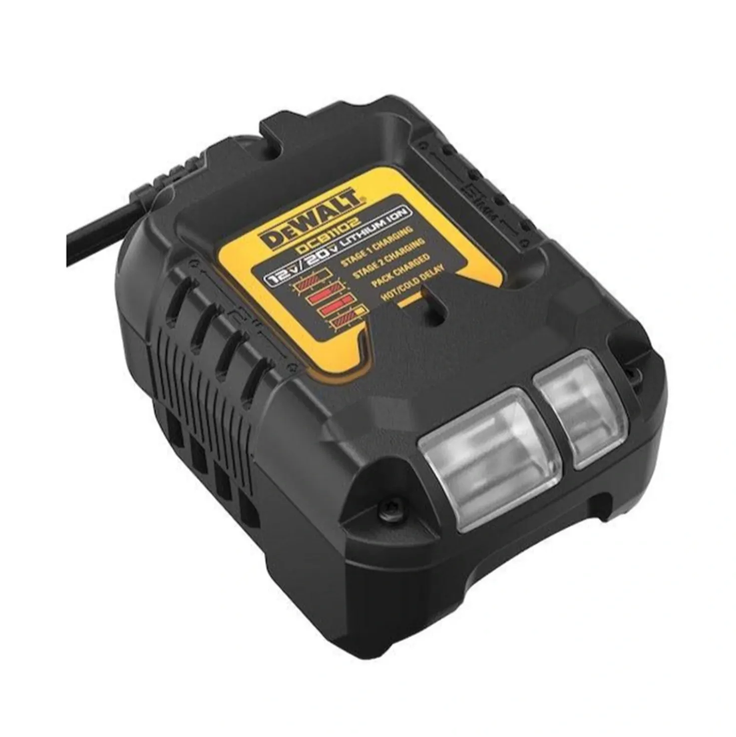 DeWALT DCB1102 12V/18V Li-ion XR accu Oplader compact