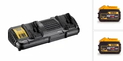 DeWALT DCB132X2-QW 18 / 54V FlexVolt Li-Ion accu starterset (2x 9.0Ah) + duolader