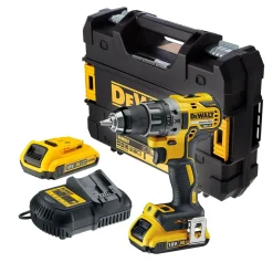DeWALT DCD791D2-QW 18V Li-ion XR accu boor-/schroefmachine set (2x 2.0Ah) in TSTAK - koolborstelloos