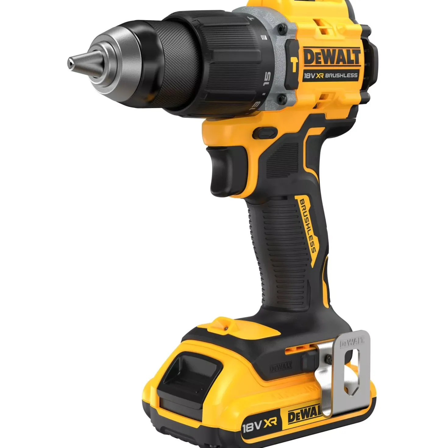 DeWALT DCD799D2T-QW 18V Li-ion accu klopboor-/schroefmachine set (2x 2.0Ah accu) in TSTAK