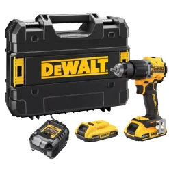 DeWALT DCD799D2T-QW 18V Li-ion accu klopboor-/schroefmachine set (2x 2.0Ah accu) in TSTAK