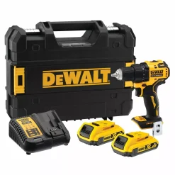 DeWALT DCD708D2T-QW 18V Li-ion XR accu boor-/schroefmachine set (2x 2,0Ah) in TSTAK - 65Nm - koolborstelloos