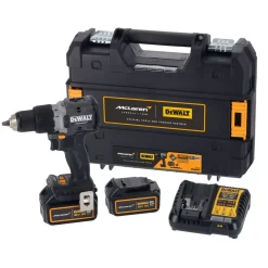 DeWALT DCD85MP2T-QW 18V Li-ion accu compacte klopboor-/schroemachine set (2x 5.0Ah accu) in TSTAK - McLaren edition