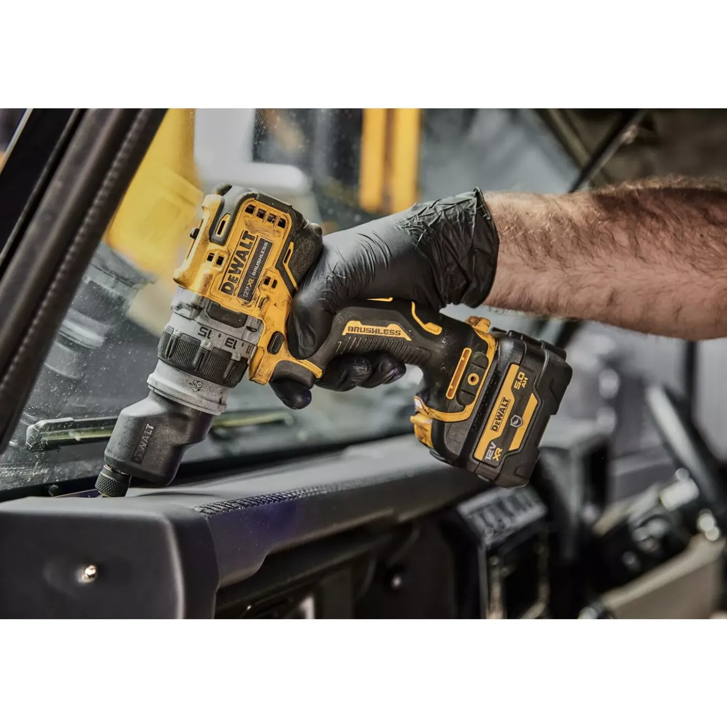 DeWALT DCD703NT-XJ 12V Li-ion XR accu boor-/schroefmachine body Multi-head in TSTAK - 57Nm
