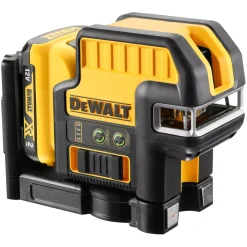 DeWALT DCE0825D1G-QW 12V Kruislijnlaser - 5 lijnen - groen - 30m - IP65