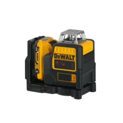 DeWALT DCE0811D1R-QW 12V Kruislijnlaser in koffer - 2x 360° - rood - 20m - IP65