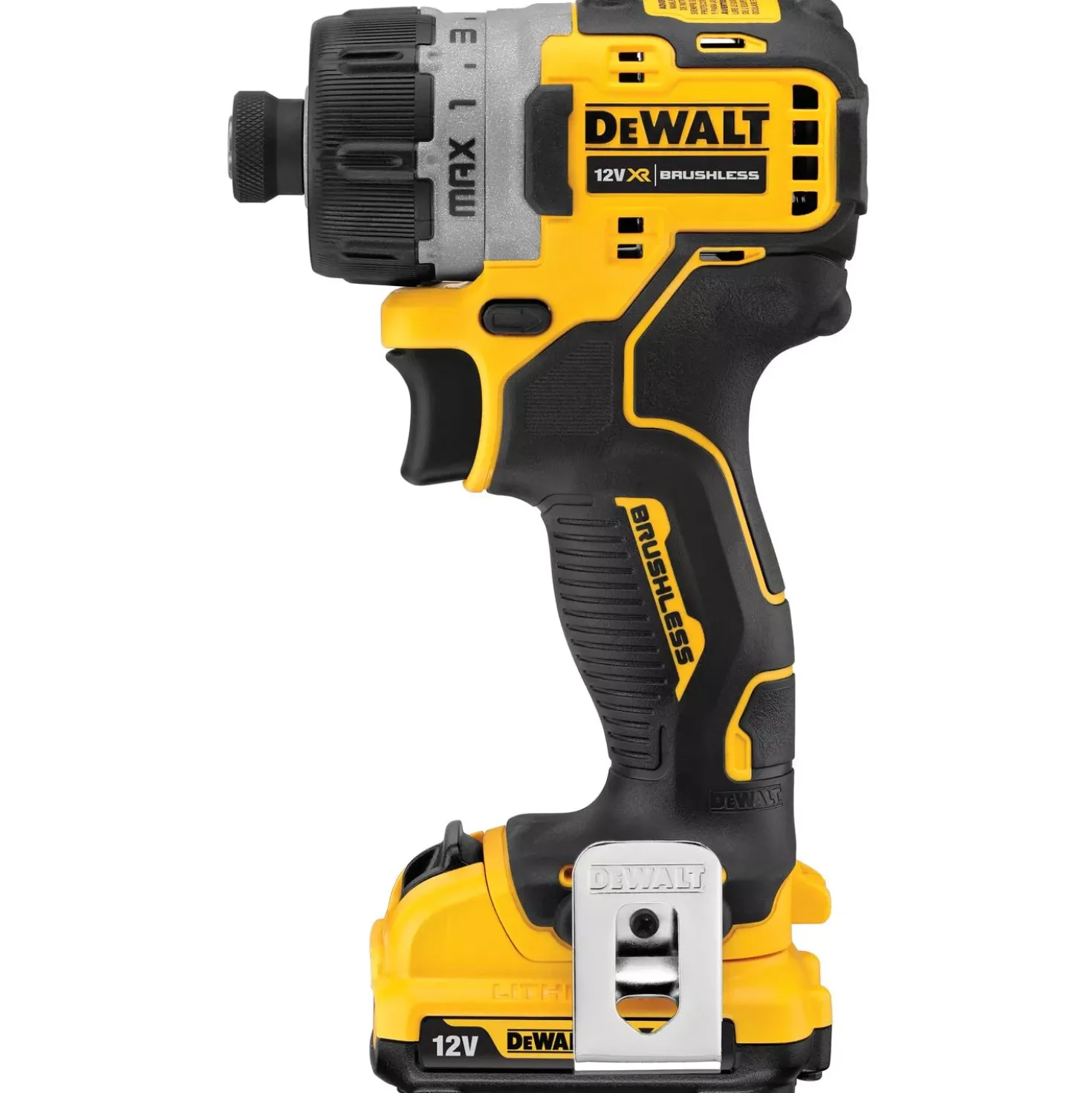 DeWALT DCF601D2-QW 12V Li-ion XR accu slagschroefmachine set (2x 2.0Ah) in koffer - 1/4"