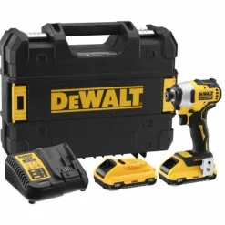 DeWALT DCF809L2T 18V Accu Slagschroevendraaier set (2x 3.0Ah accu) + lader in koffer