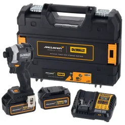 DeWALT DCF85MP2T-QW McLaren 18V Li-ion accu slagschroevendraaier (2x 5.0Ah accu) in TSTAK
