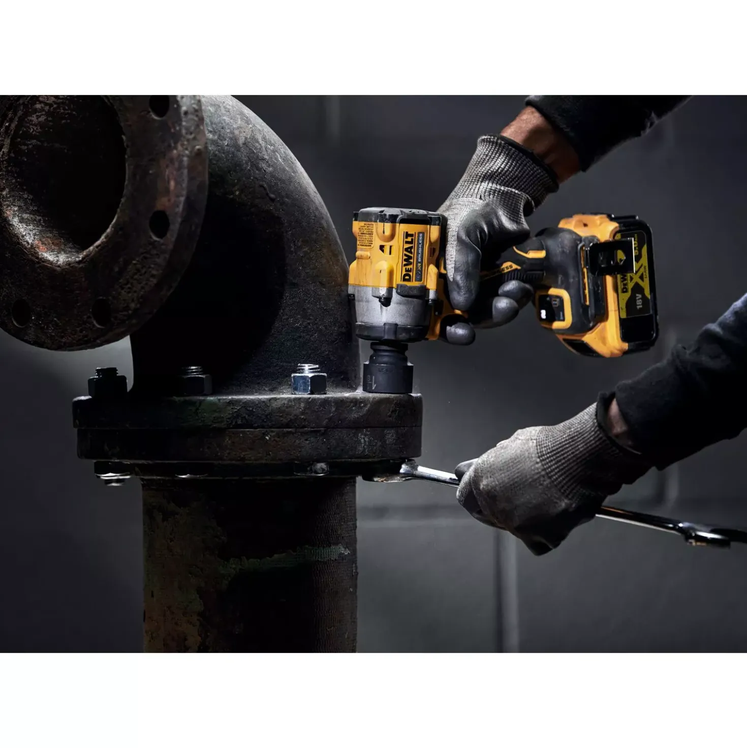 DeWALT DCF923N-XJ 18V Li-ion XR accu slagsmoersleutel body - 3/8" - koolborstelloos